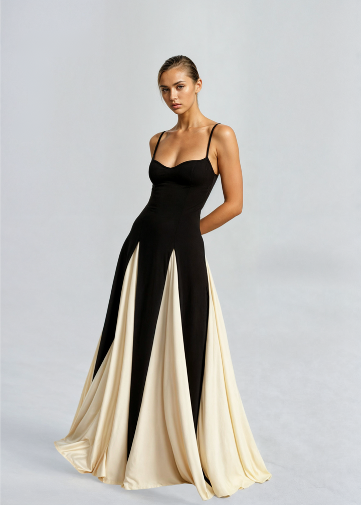 Salem - Women’s elegant maxi dress with flowing design