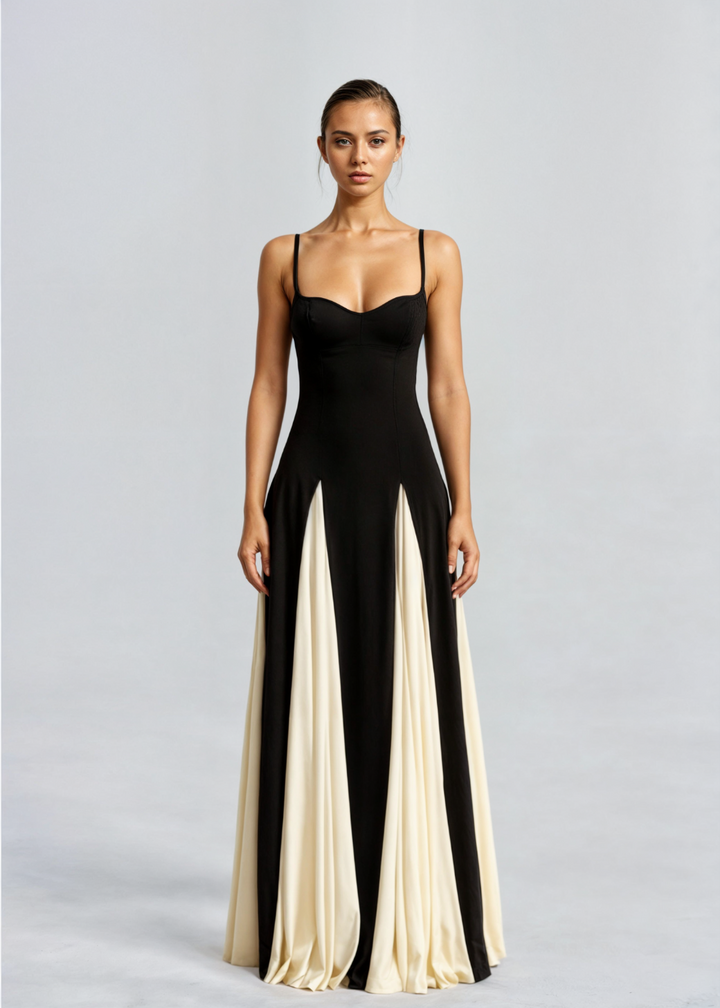 Salem - Women’s elegant maxi dress with flowing design