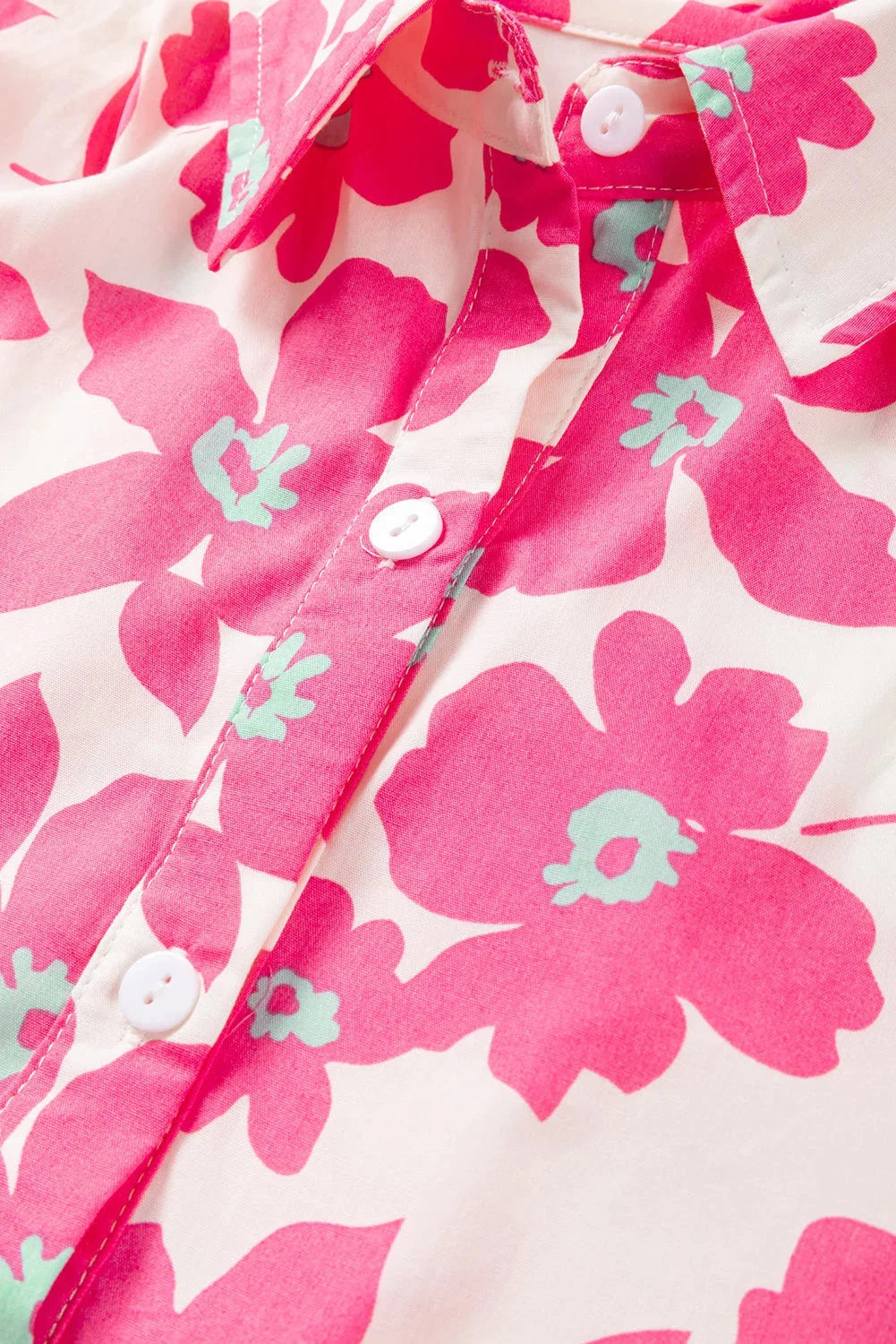 Pink tiered mini dress with floral pattern, perfect for any occasion. Soft and breathable material with Avanna bohemian…