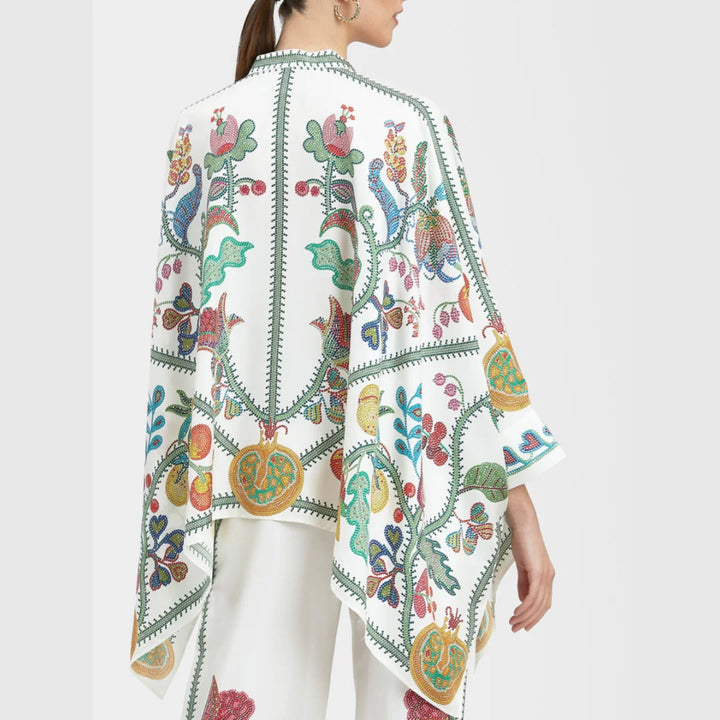Bohemian-inspired spring set featuring Aryiah stones, tassels, and intricate patterns for a versatile look.