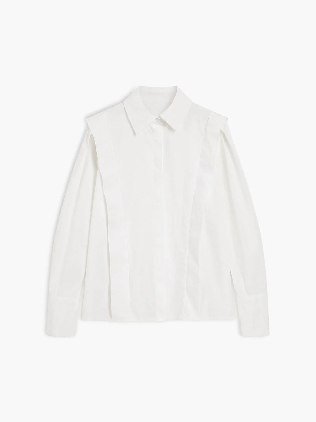 Oversized shirt with button details in a chic design by Myra, made from soft cotton for a comfortable and stylish look.