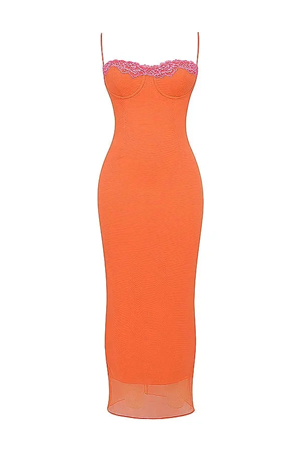 Stevi floral maxi dress with adjustable straps, perfect for summer. Features a vibrant floral print and comfortable, flowy…
