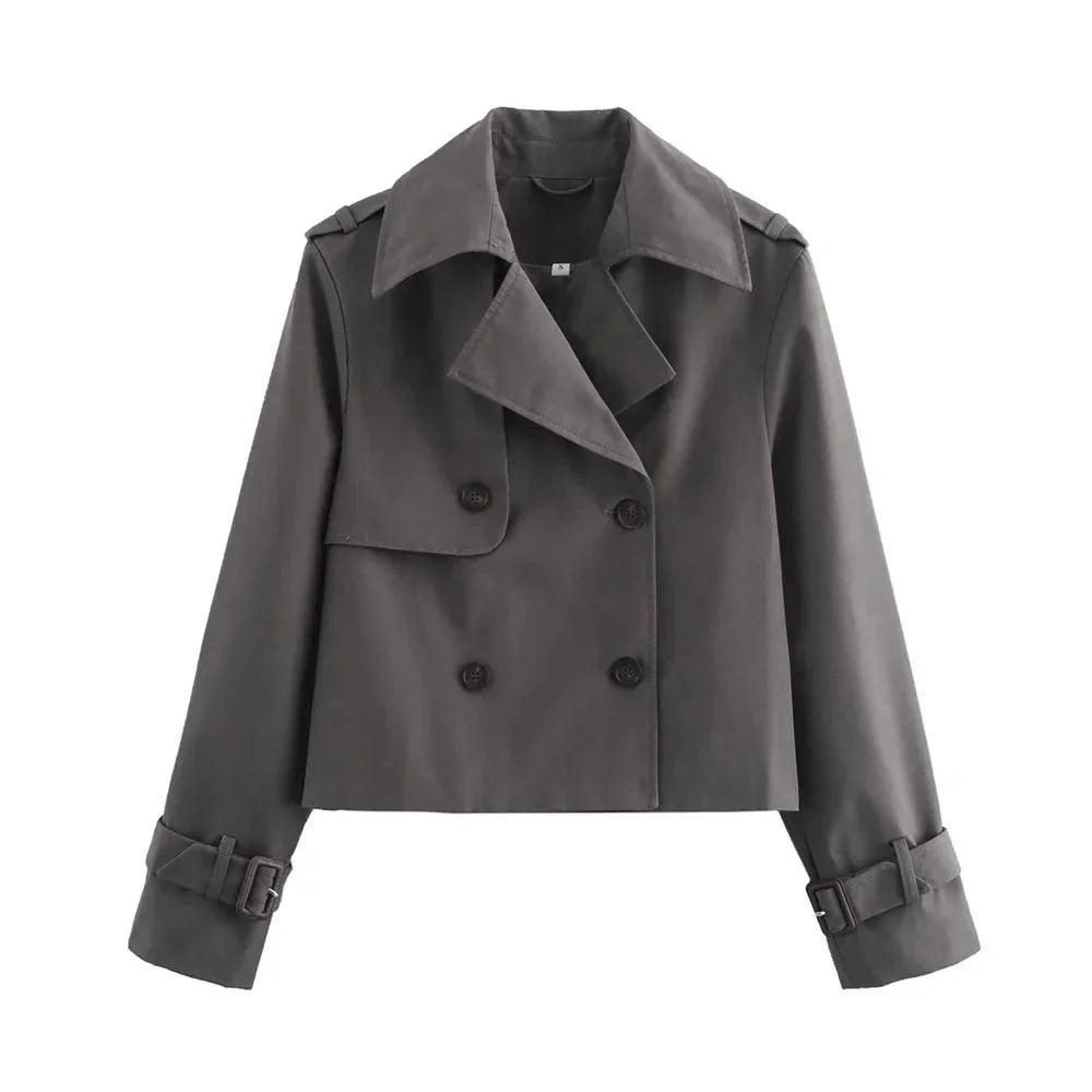 "Men's Jamia short jacket in Grey, a versatile outerwear piece crafted from high-quality fabric, suitable for daily wear with…